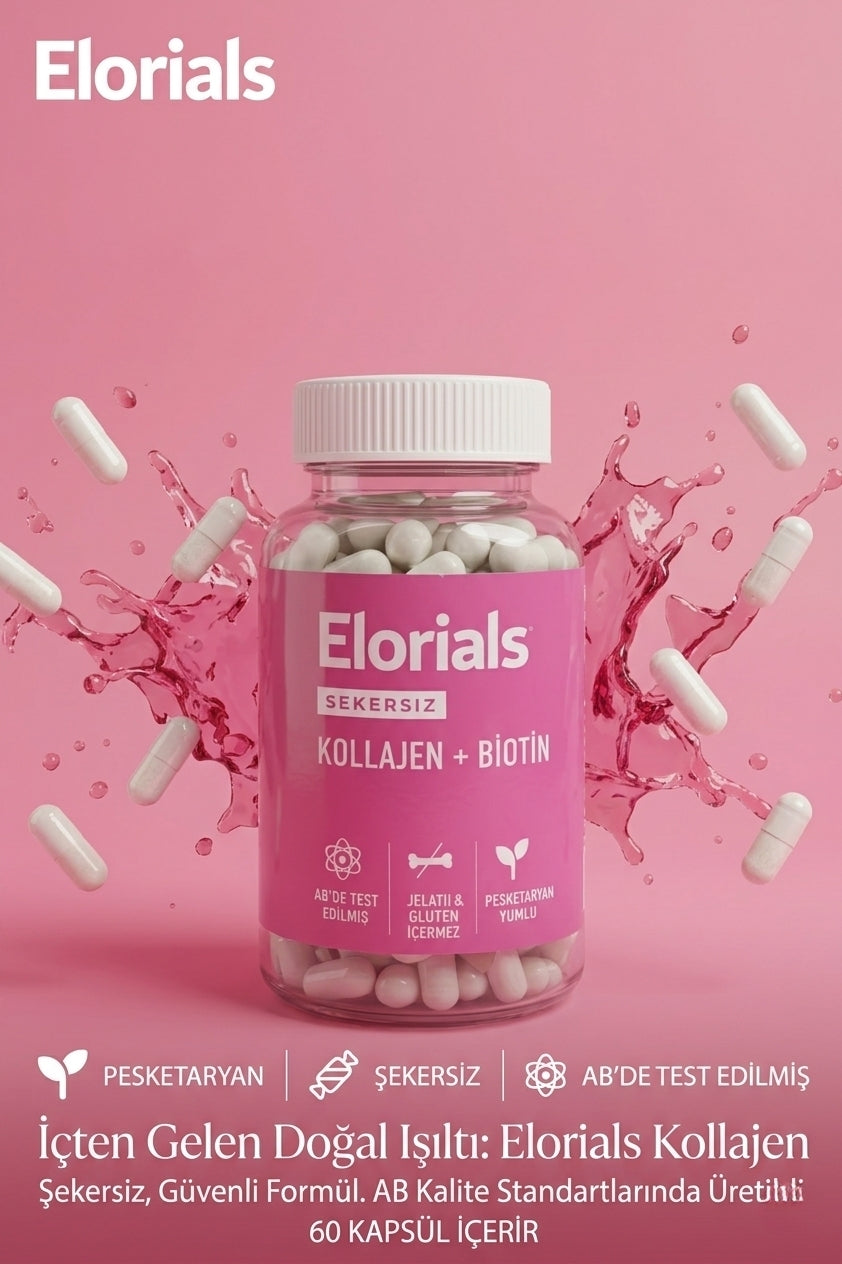 Elorials®  Kolajen & Biotin Desteği